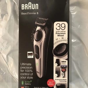 Braun beard trimmer 5